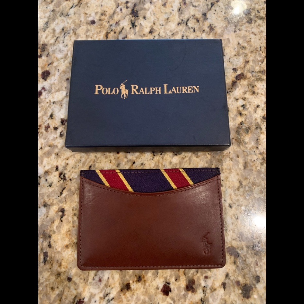 Men’s Ralph Lauren Slim Leather Wallet